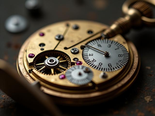 ヴィンテージ懐中時計完全オーバーホール